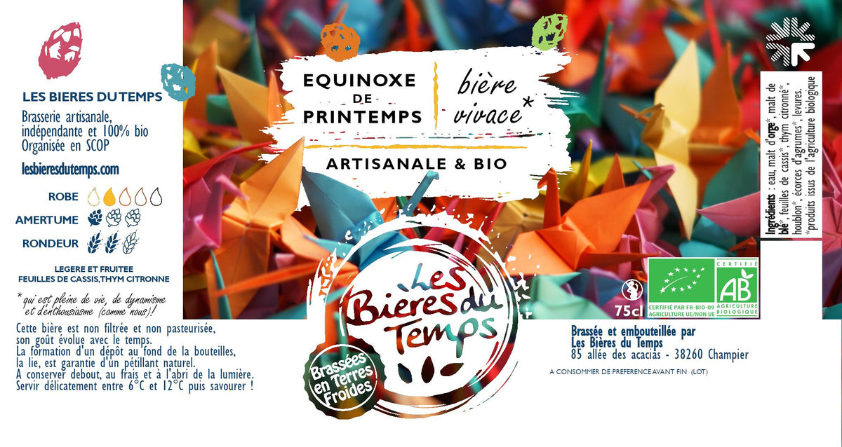 Bière printemps - 33cl