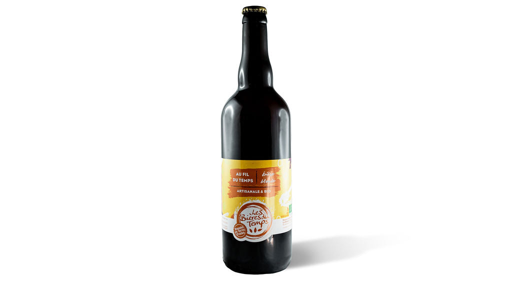 Bière blonde - Au fil du temps - 75cl