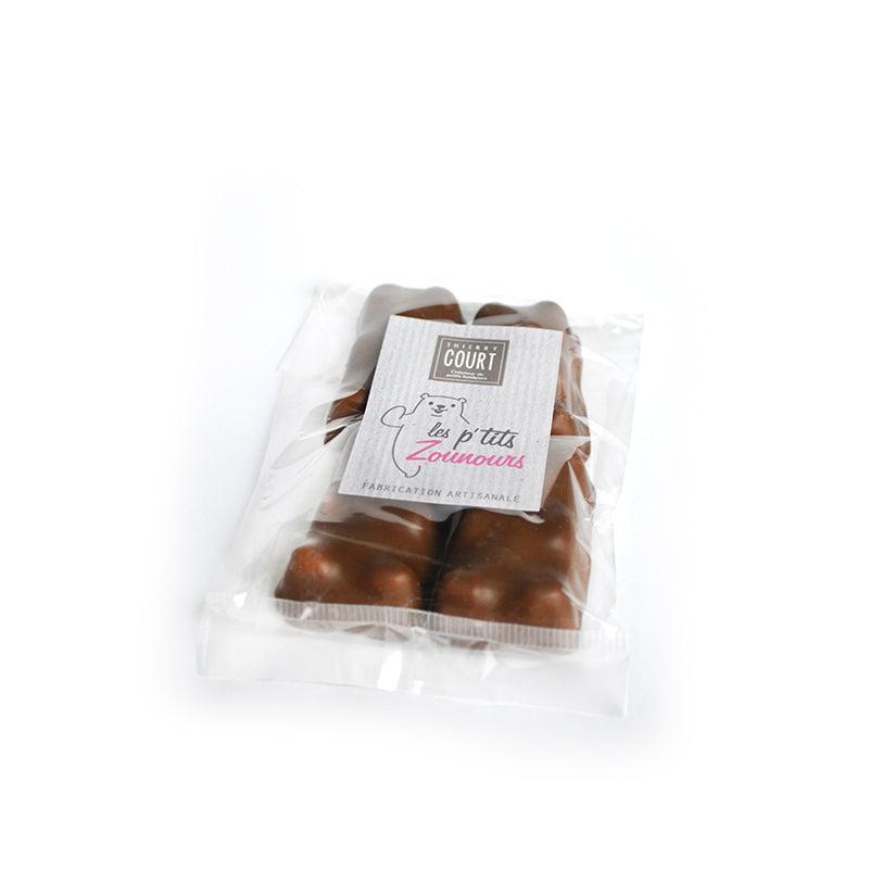 Oursons guimauve Chocolat lait x4