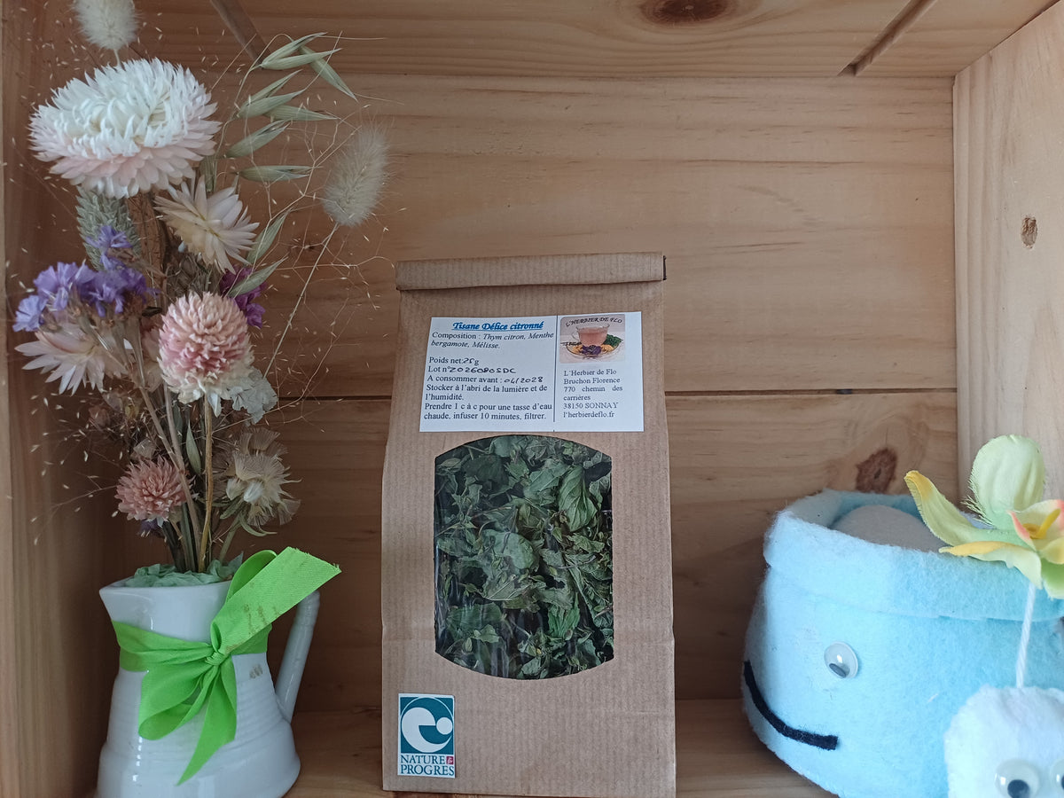 Tisane Délice citronnée - 25g