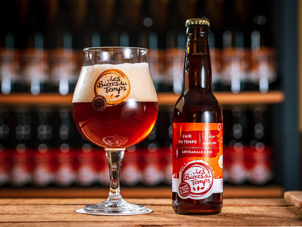 Bière Ambrée - L'air du temps - 75cl