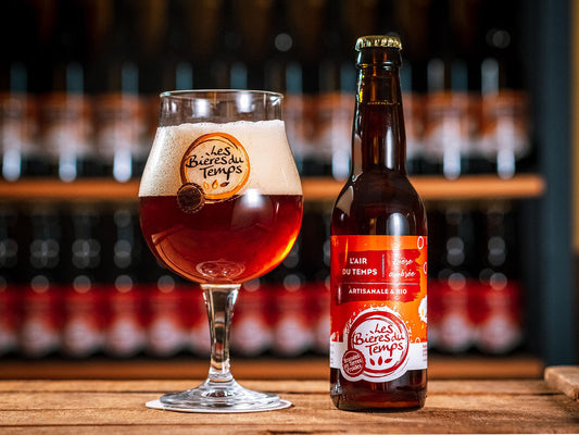 Bière Ambrée - L'air du temps - 75cl
