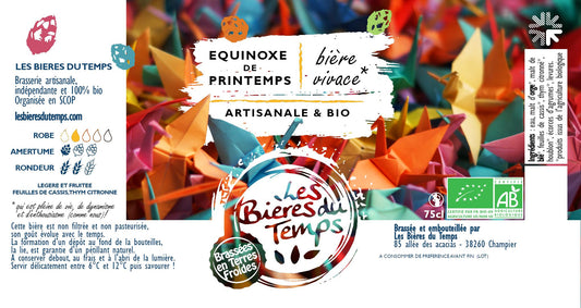 Bière printemps - 75cl