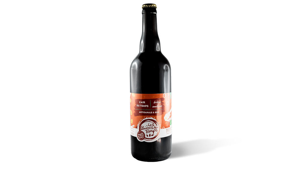 Bière Ambrée - L'air du temps - 75cl