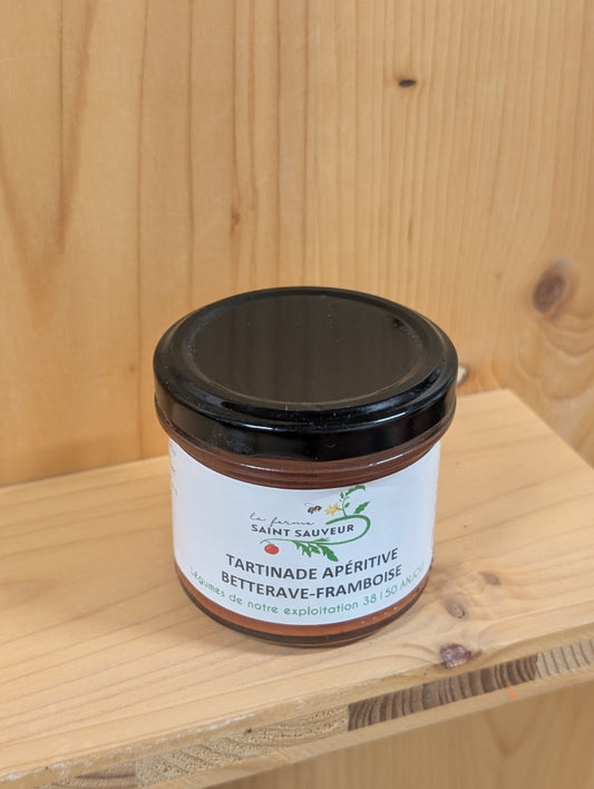 Tartinade betterave framboise