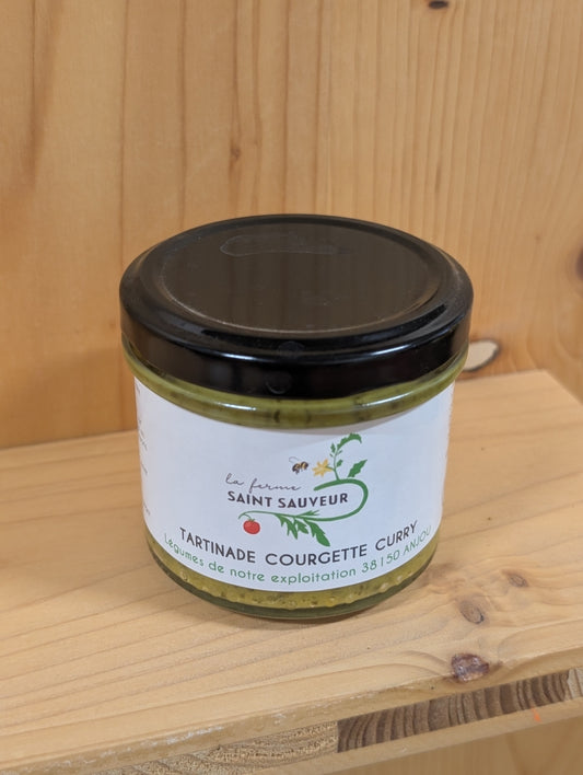 Tartinade courgette curry