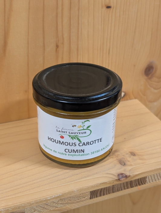 Houmous carotte cumin