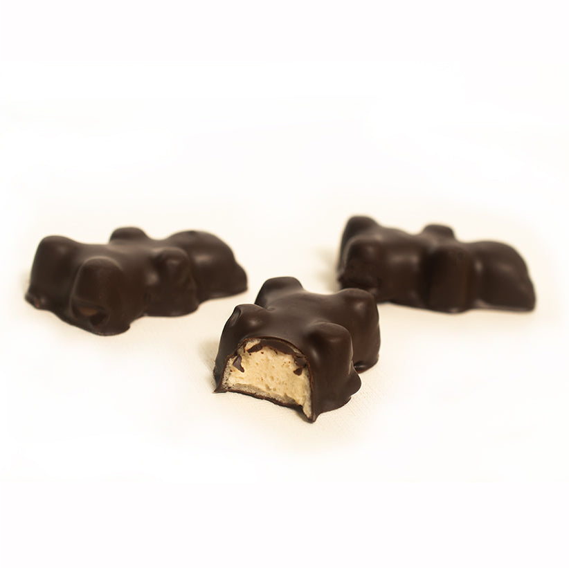 Oursons guimauve Chocolat noir x4