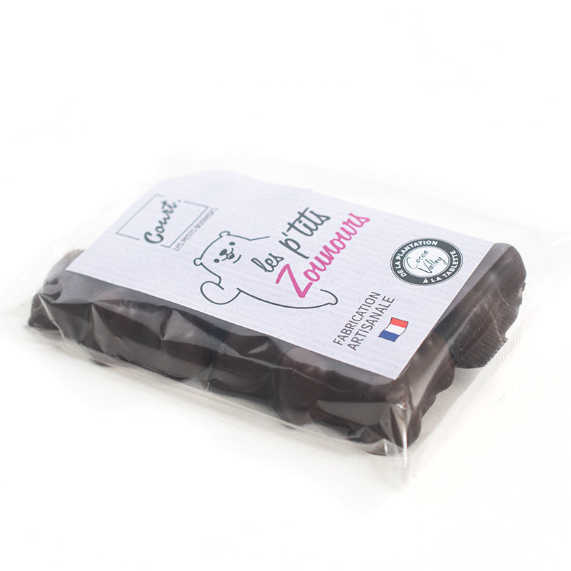 Oursons guimauve Chocolat noir x4