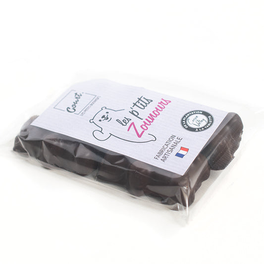 Oursons guimauve Chocolat noir x4