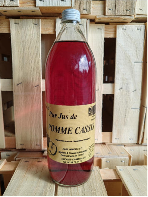 Jus de pomme/cassis