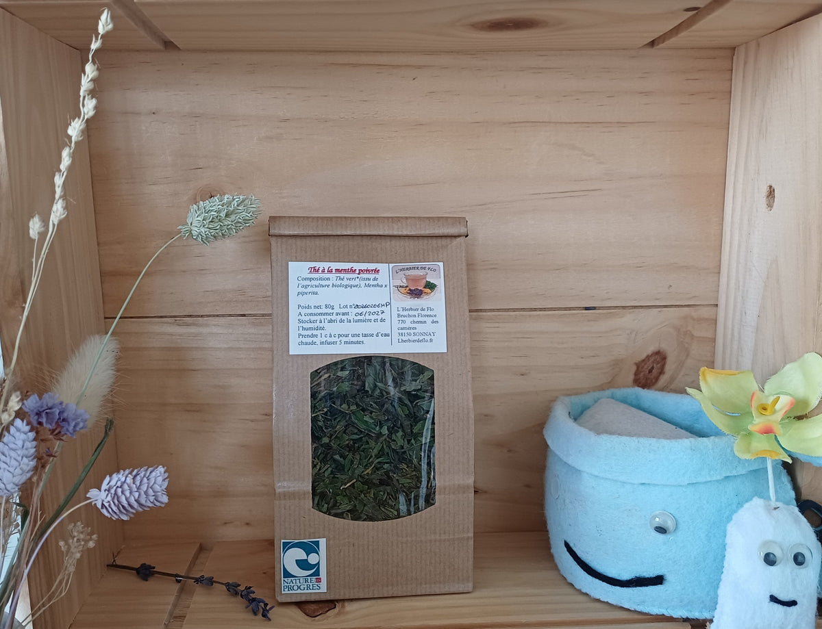 Thé à la menthe poivrée - 80g